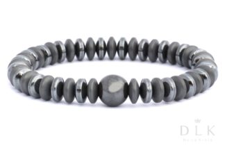 Bracelet “Elastic Hematite”