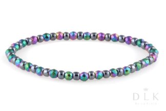 Bracelet “Colorful shiny hematites”