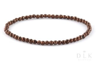 Bracelet “Brown faceted hematites”