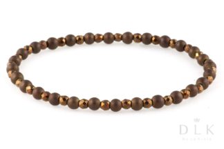 Bracelet “Brown hematites”
