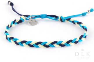 “Azure braid” string bracelet