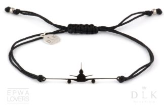 Bracelet “Black string with black MD-11”